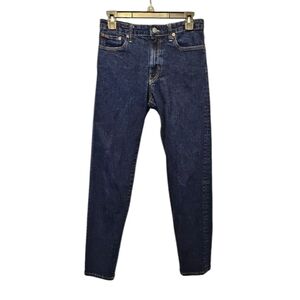 Polo Ralph Lauren Hampton Straight Dark Denim Jeans 99% Cotton Size XL 18-20